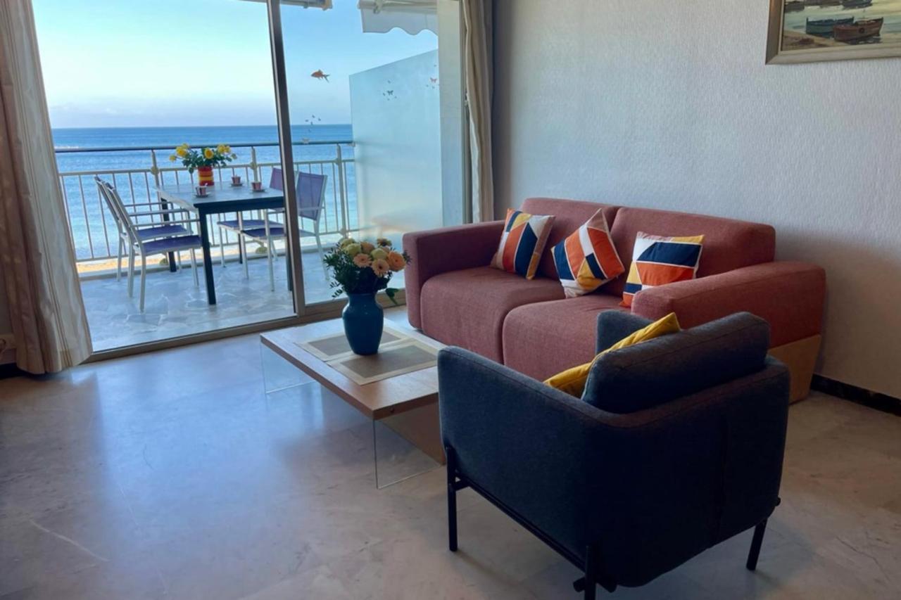 Seafront One Bedroom Apartment With A Terrasse Swimming Pool And A Parking Antibes Ngoại thất bức ảnh