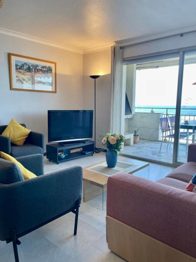 Seafront One Bedroom Apartment With A Terrasse Swimming Pool And A Parking Antibes Ngoại thất bức ảnh