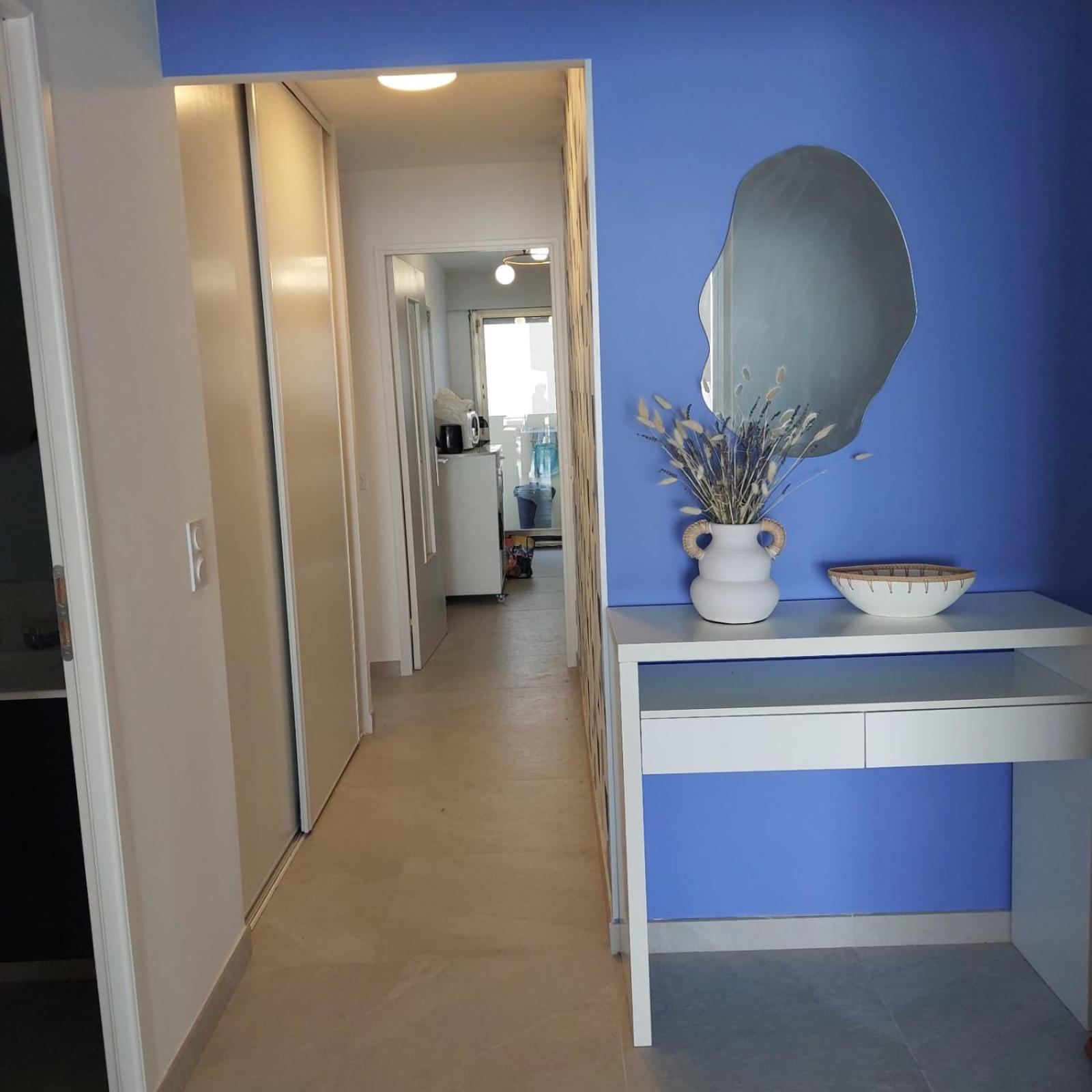 Seafront One Bedroom Apartment With A Terrasse Swimming Pool And A Parking Antibes Ngoại thất bức ảnh